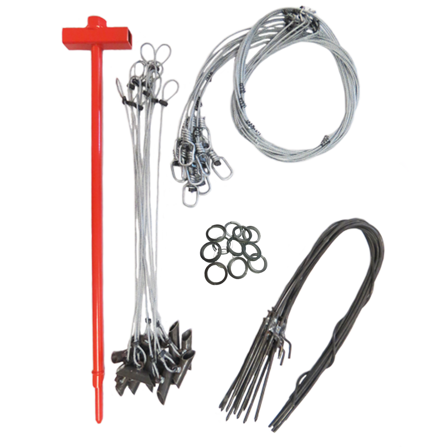 Starter Snare Pack With Earth Anchors