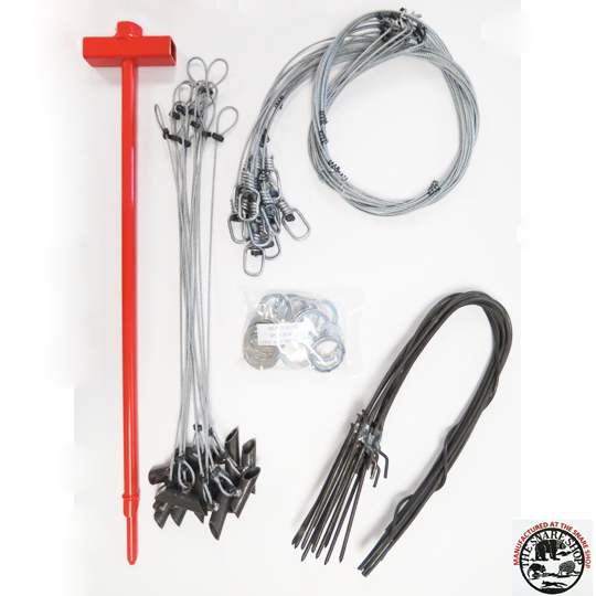 Starter Snare Pack With Earth Anchors