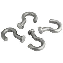 j-hooks for swivels, 6 gauge j-hooks, hook, heavy, duty - The Snare Shop