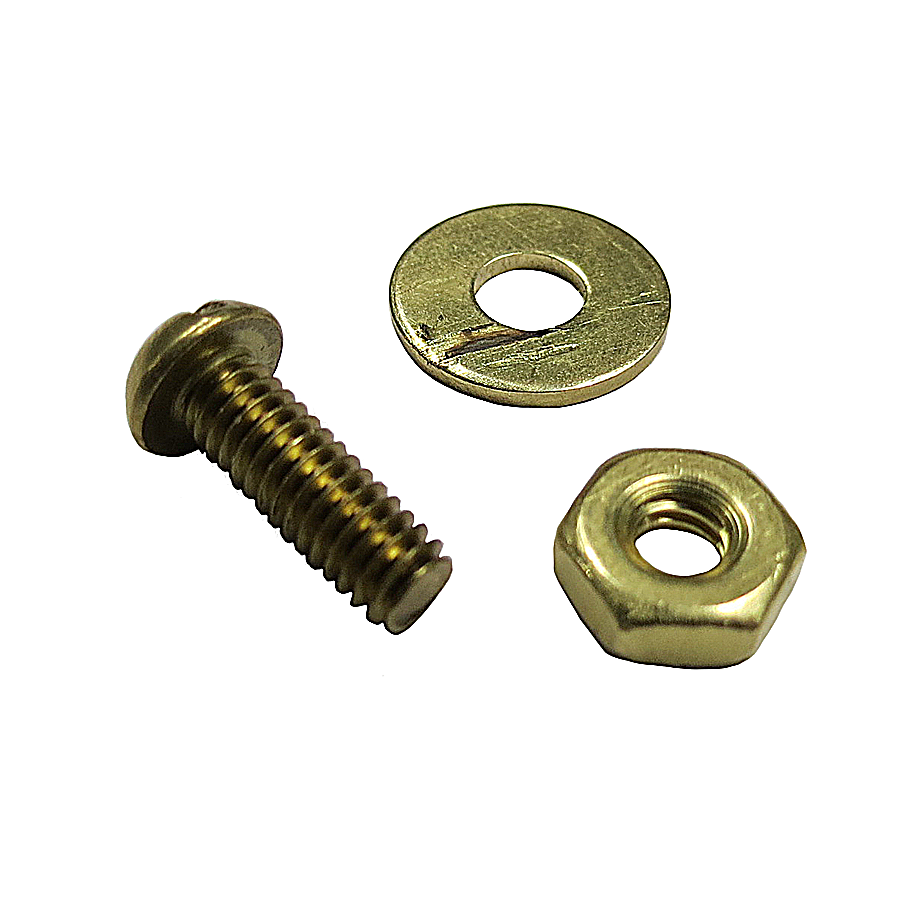 Brass Bolt and Nut  DISCONTINUED