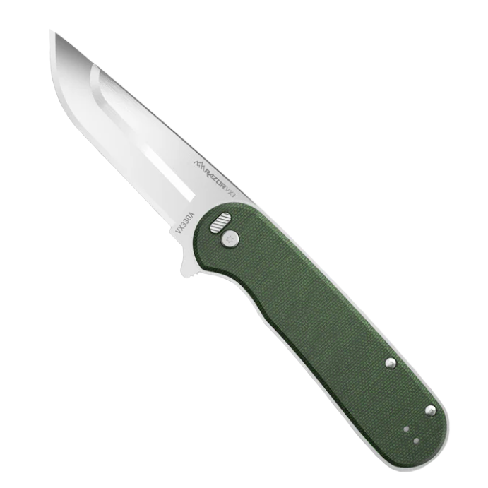 Outdoor Edge Razor VX3 Green Folding Knife