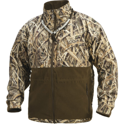 drake waterfowl full zip jacket