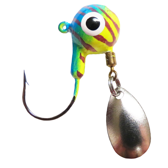 ric's jigs deluxe live bait jig head spins 3/8 ozThe Snare Shop