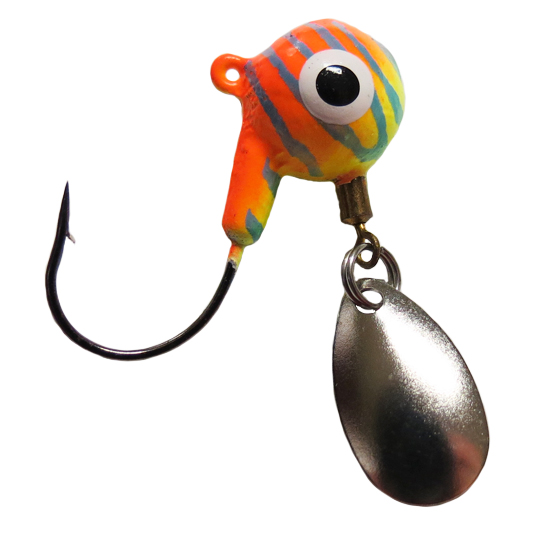 ric's jigs deluxe live bait jig head spins 3/8 ozThe Snare Shop