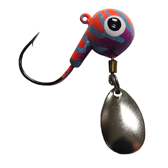 ric's jigs deluxe live bait jig head spins 1/8 ozThe Snare Shop