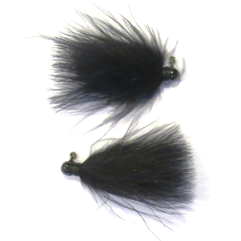 wahoo panfish marabou jig, 1/32 oz, panfish jig - The Snare Shop