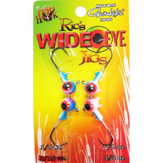Ric's Wide Eye Jigs 3/16 oz DISCONTINUED