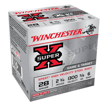 Winchester SuperX Xpert High Velocity Steel Shot 28 Ga 2 3/4
