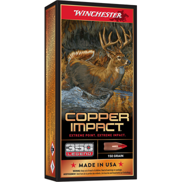 Winchester 350 Legend 150 Grain Copper Impact
